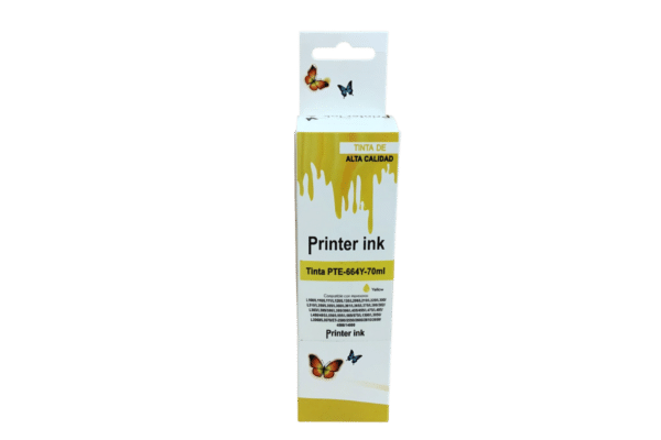 Tinta compatible con epson 664 Amarillo