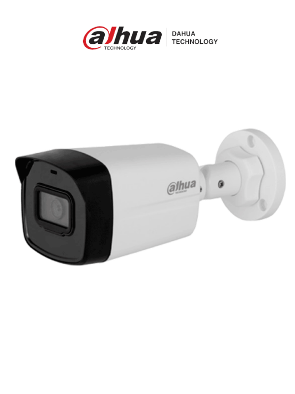 DAHUA IPC-B1E20 - Camara IP Bullet de 2 MP, lente 2.8 mm, 99° de visión, IR 30 m, IP67 y PoE. Incluye DWDR, 3D NR, HLC, BLC y compresión H.265+ para videovigilancia eficiente. #LoNuevo #SwitchD1 #ANIVDA