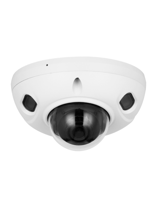 DAHUA IPC-HDBW3241F-AS-S2 - Cámara IP Domo Antivandálica de 2MP con lente de 2.8mm y 107° de apertura. Cuenta con WizSense, visión nocturna de 30m, micrófono integrado, SMD 4.0, AI SSA, IP67, PoE, IK10, WDR real, y E/S de alarmas y audio. - Imagen 3