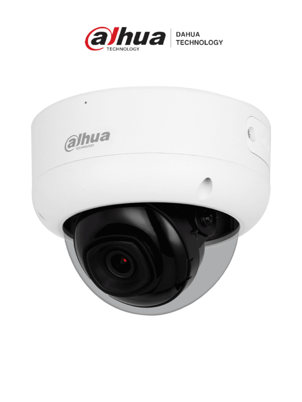 DAHUA IPC-HDBW3241E-AS-S2 -Cámara IP Domo Antivandálica de 2MP con lente de2.8 mm y107° de visión / WizSense/ IR de 50 m, micrófono integrado, SMD 4.0, AI SSA, Quick Pick, protección IP67/IK10, PoE, WDR real, E/S de alarmas y ranura microSD#CONGDA