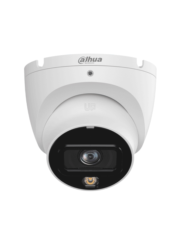 DAHUA DH-IPC-HDW1839TP-A-IL-0280B-S6 - Cámara IP Domo de 8MP con resolución 4K, lente de 2.8 mm y ángulo de visión de 105°. Equipado con iluminador dual, micrófono integrado, IR de 30m, DWDR, H.265, PoE. Diseño de multivisión y protección IP67. - Imagen 2