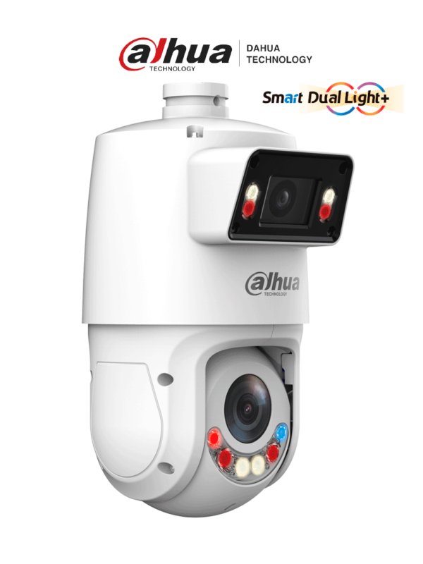 DAHUA DH-SDT4E425-4F-GB-A-PV1 - Cámara PTZ IP X-Spans 4MP+4MP. Soporta Multivision, TiOC WizSense: 25X Zoom, IR hasta 100m, Autotracking 3.0, Protección perimetral, Disuasión activa, Luz dual inteligente, SMD 4.0, Quick Pick, WDR, IP66. #LoNuevo #MV