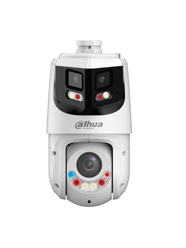 DAHUA DH-SDT4E425-8P-GB-APV1 - Cámara PTZ IP 8MP+4MP con TiOC WizSense, zoom óptico 25X, IR hasta 100m, Autotracking 3.0, protección perimetral, disuasión activa, luz dual inteligente, SMD 4.0, WDR, certificación IP66.