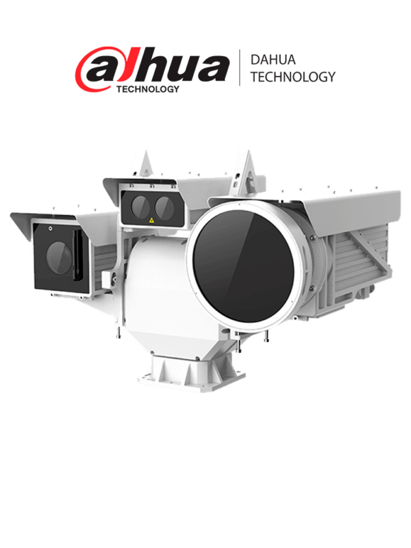 CÁMARA IP DAHUA DH-TPC-PT9621CPC90900ZF711BR(Project) / Cámara PTZ híbrida de largo alcance con red térmica/ MCT FPA refrigerado de 640x512/ Localizador Laser/ Ranura Micro SD/ IP66