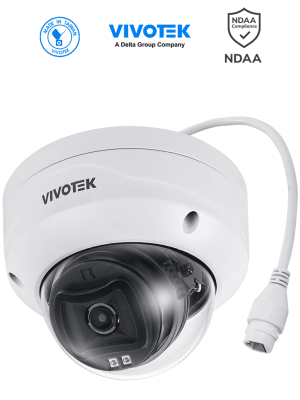 VIVOTEK FD9383-HV - Camara IP domo exterior 5 MP, Smart IR 30mts , WDR Pro, Lente Fijo 2.8 mm , Smart VCA, Deep Search, Protección IP66, IK10, SNV, Ciberseguridad Trend Micro, NDAA, ONVIF #CONGELA2 #vtk