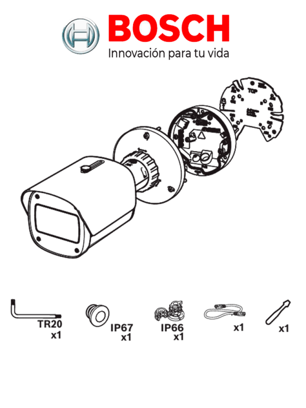 BOSCH F_FCS8000VFDI - AVIOTEC 8000i IR / Bullet 4MP / IP67 / Analíticos para detección de incendio - Imagen 4