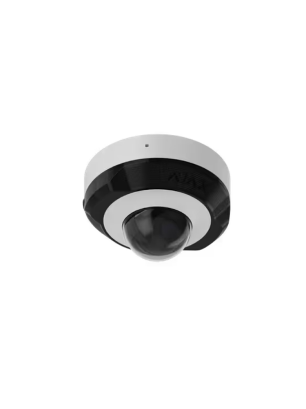 Ajax DomeCam Mini (5 Mp/2.8 mm) - Camara IP Domo 5 Megapixeles con IA y Micrófono/ H.265/ 25 Fps/ Lente de 2.8mm/ Angulo de 100°-110°/ IR DE 30 Mts/ IP65/ PoE/ WDR/HDR. Color Blanco #NUEVOAJAX