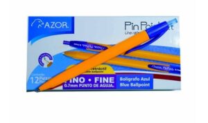 BOLIGRAFO RETRACTIL AZUL