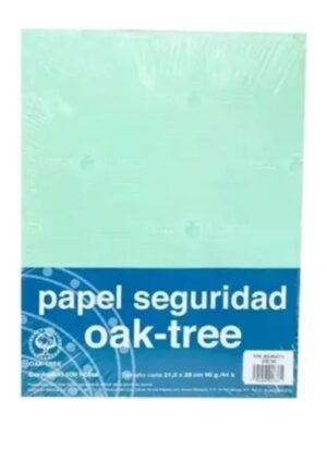 PAPEL SEGURIDAD VERDE CLARO