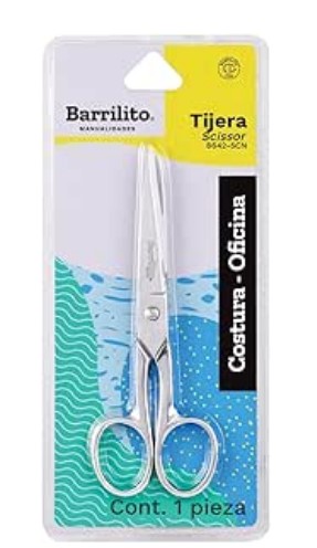 TIJERA BARRILITO METALICA MOD. 8642-7