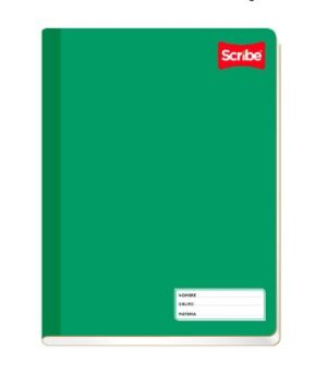 CUADERNO PROFESIONAL COSIDO SCRIBE RAYA 100 HOJAS